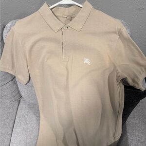 Burberry Beige Polo Shirt for Men